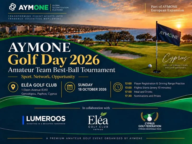 AYMONE Golf Day 2026 – Amateur Team Best-Ball Tournament, Paphos, Cyprus